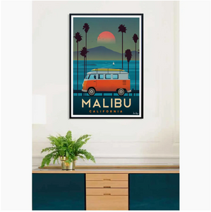 Affiche MALIBU - Alex Asfour