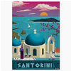 Affiche SANTORINI - Alex Asfour