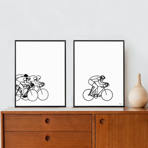 Affiches Duo - Cyclisme