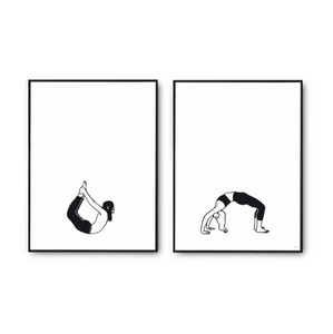 Affiches Duo - Yoga